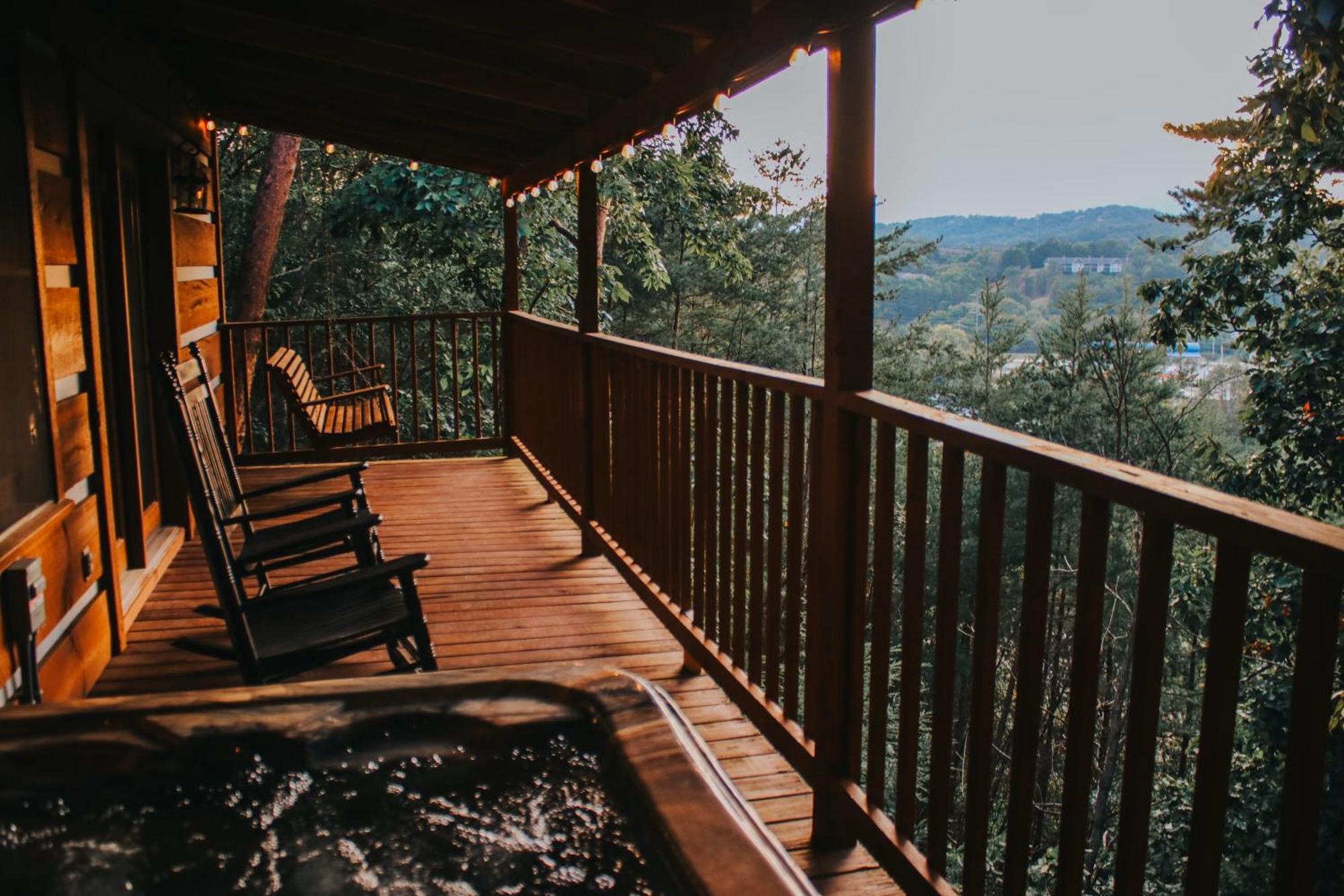 Bluff Mountain View Villa Pigeon Forge Exterior photo